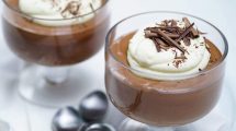 mousse de chocolate