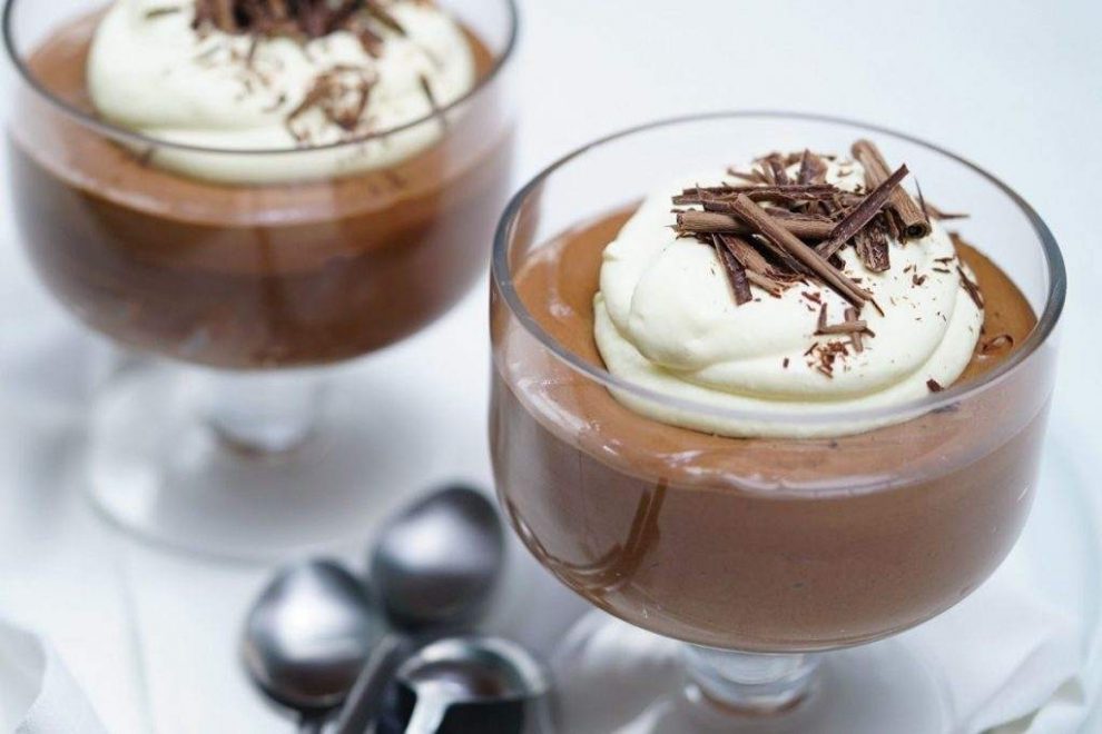 mousse de chocolate