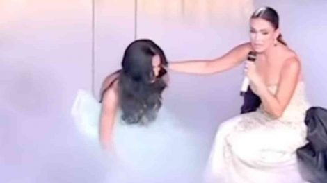 Accidente de Laura Pérez en Miss Universe Latina