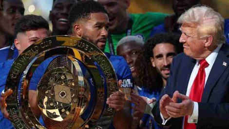 Trump entregó trofeo del Mundial de Clubes