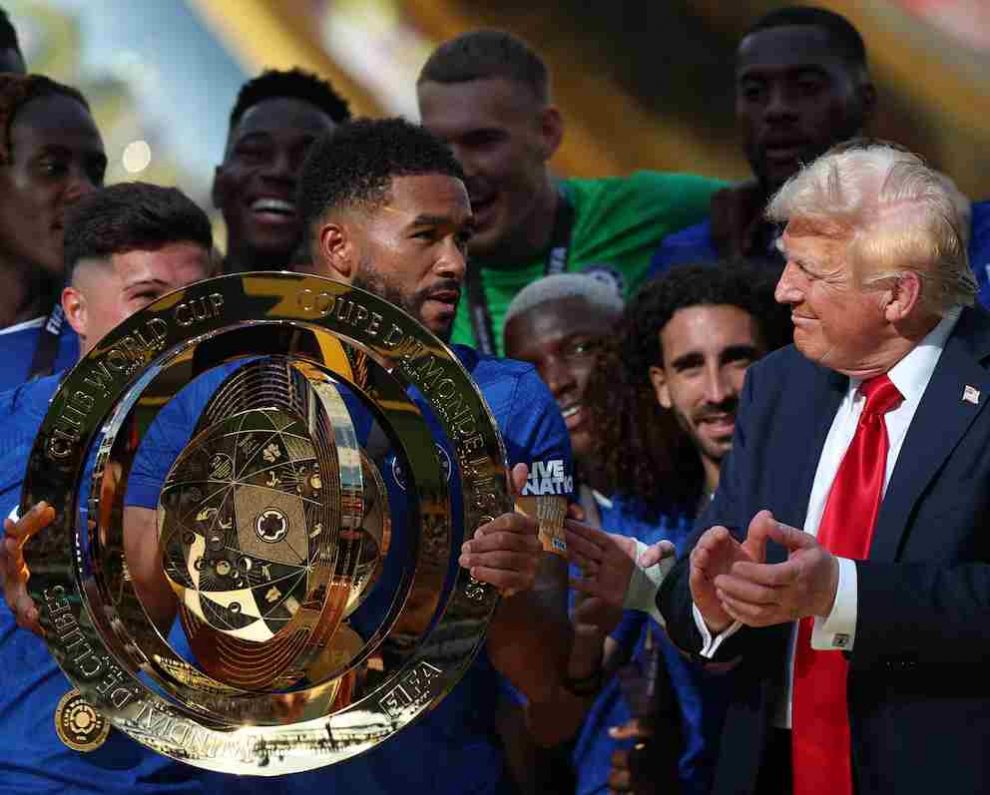 Trump entregó trofeo del Mundial de Clubes
