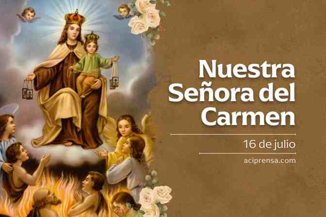 Día de la Virgen del Carmen este 16 de julio