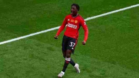 Kobbie Mainoo fue el mejor jugador en la final de la FA Cup 2024