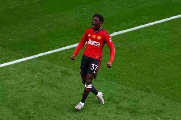 Kobbie Mainoo fue el mejor jugador en la final de la FA Cup 2024