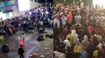 Trifulca en Bogotá entre hinchas de Colombia y Venezuela