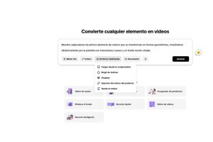 Crear tomas en cámara rápida o cámara lenta con creador de videos con IA