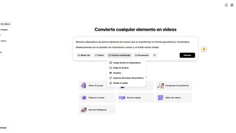 Crear tomas en cámara rápida o cámara lenta con creador de videos con IA