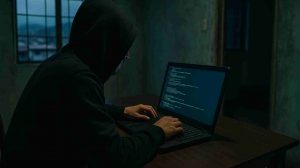 hacker en una casa