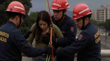 Bomberos de Caracas impidieron suicidio