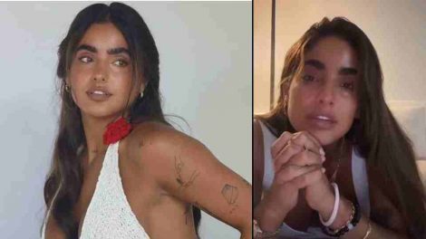 Isabella Ladera llora