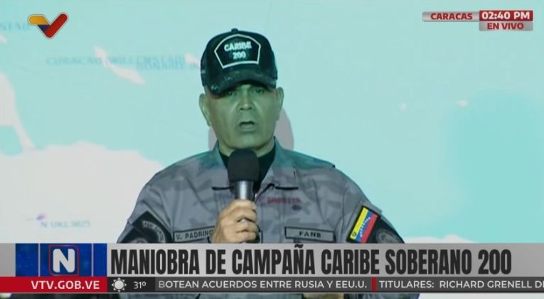 con despliegue aéreo, marítimo y antiaéreo como parte de la Operación Independencia 200.