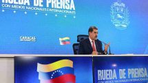 Nicolás Maduro. Rueda de prensa