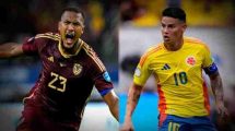 Venezuela vs. Colombia: horarios en el mundo