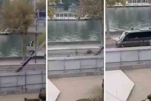 Video muestra huida de ladrones del Louvre
