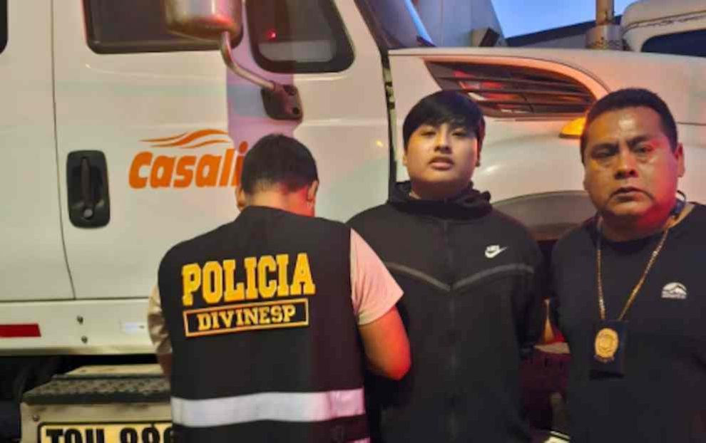 Pequeño J detenido en Perú