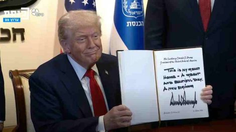 Discurso de Trump en el Parlamento de Israel marca el fin de la guerra en Gaza