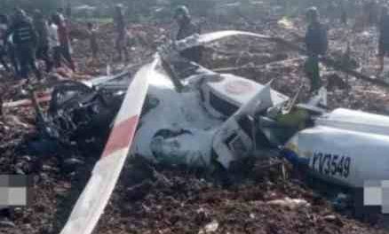 caída de helicóptero en Aragua