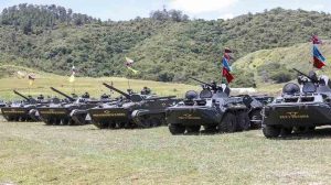 ejercicios de defensa de costa Independencia 200