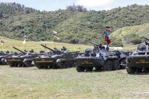 ejercicios de defensa de costa Independencia 200