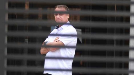 como parte del proceso en su contra por intento de golpe de Estado