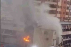 Incendio en la Panadería La Mansión del Pan, en La Victoria. Aragua