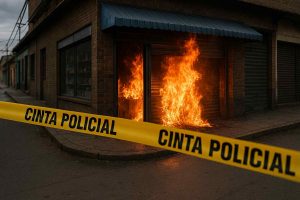 Por celos incendió el negocio de su ex pareja