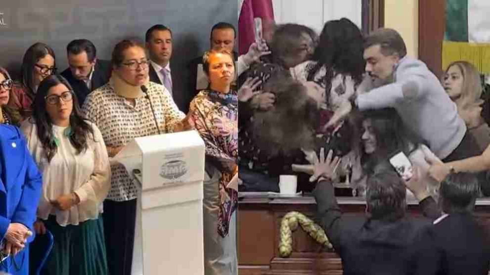 Discusión en congreso mexicano terminó en golpes y forcejeos durante debate por la desaparición del InfoCDMX en Ciudad de México.