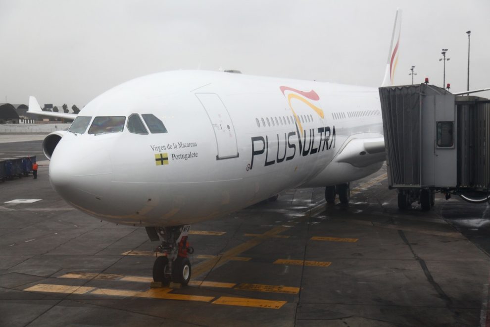 Plus Ultra suspende vuelos entre Madrid y Caracas