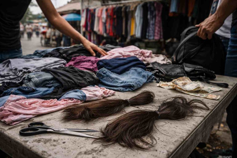 Fingían vender ropa y robaban el cabello en Barcelona