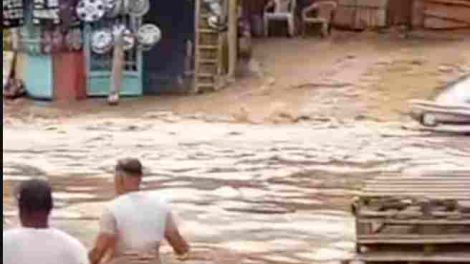 Colapso de tubería en La Guairita 2026