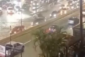 Anegación de la carretera Panamericana