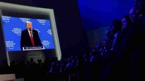 Trump en Davos