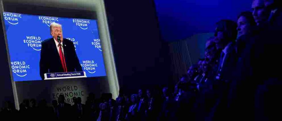 Trump en Davos