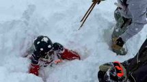 Dramático rescate en los Alpes suizos