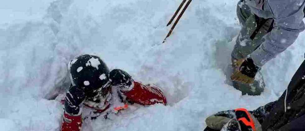 Dramático rescate en los Alpes suizos