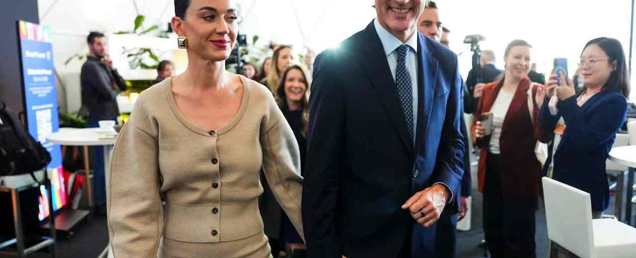 Katy Perry en Davos