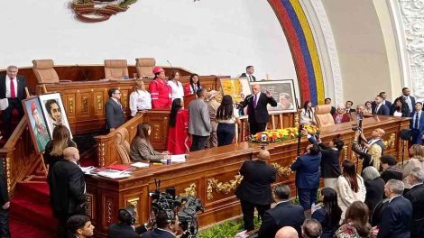 Parlamento de Venezuela reeligió a Jorge Rodríguez