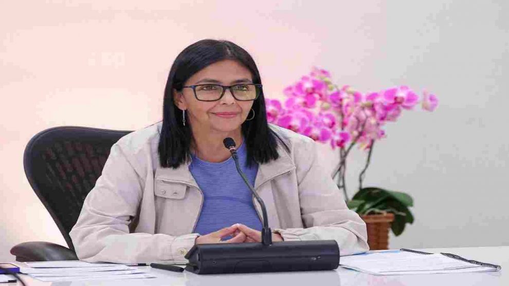 Delcy Rodríguez viajará a Washington