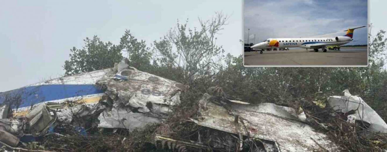 Siniestro aéreo de Satena deja 15 muertos en Colombia