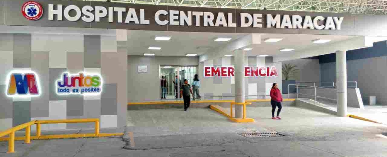 Hospital Central de Maracay entrada