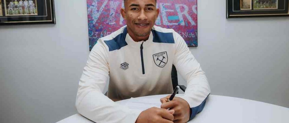 Venezolano Keiber Lamadrid es presentado por el West Ham