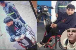 Agustín Flores detenido en la frontera con Brasil