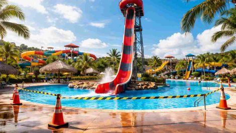 Mujer muere en tobogán extremo tras accidente en parque turístico