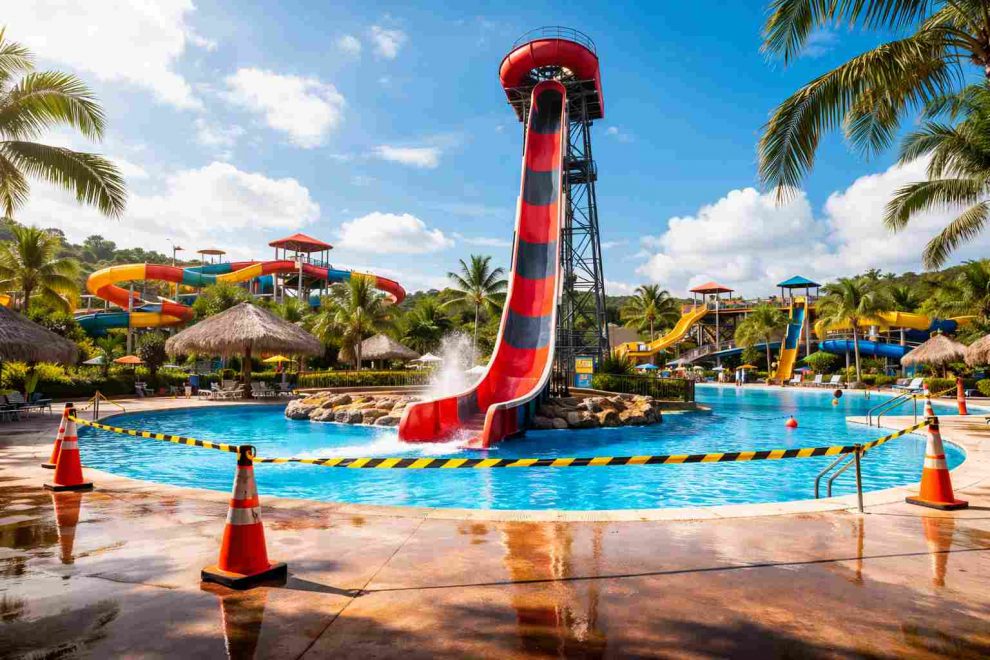 Mujer muere en tobogán extremo tras accidente en parque turístico