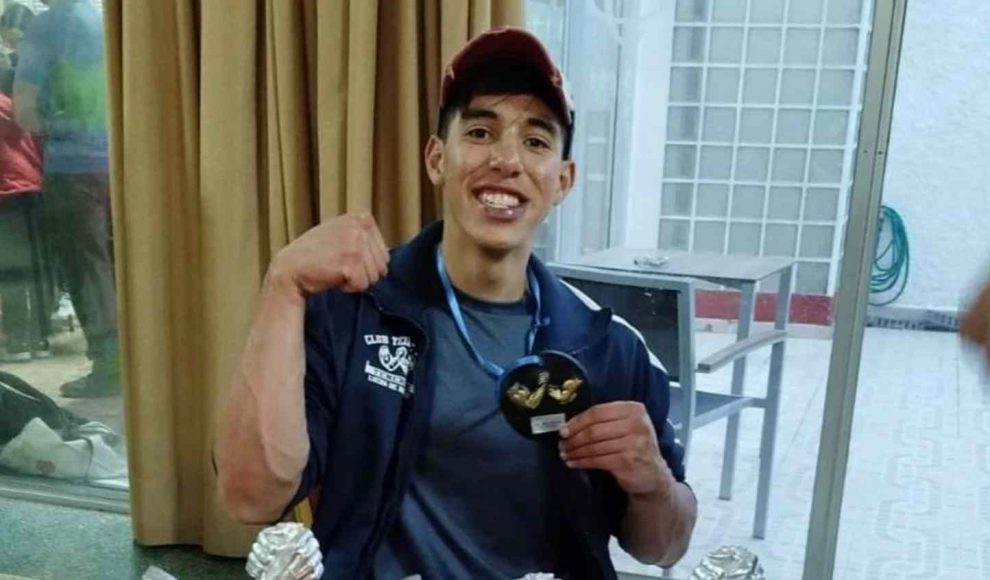 venezolano campeón de pulso en España