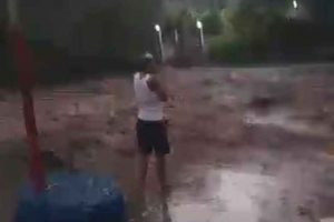 Crecida del río Cumboto en Ocumare de la Costa tras lluvias genera alerta en sectores La Trilla y Cumboto.