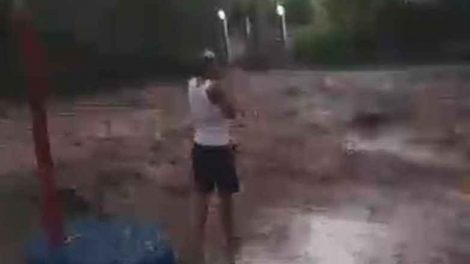 Crecida del río Cumboto en Ocumare de la Costa tras lluvias genera alerta en sectores La Trilla y Cumboto.