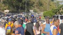 Vecinos de La Macarena trancaron la Panamericana por falta de agua