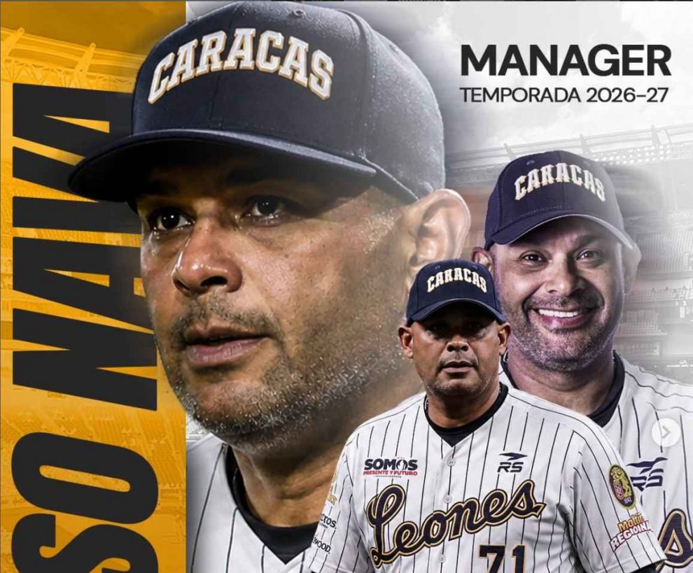 Leones del Caracas anunció nuevo mánager para la temporada 2026-2027