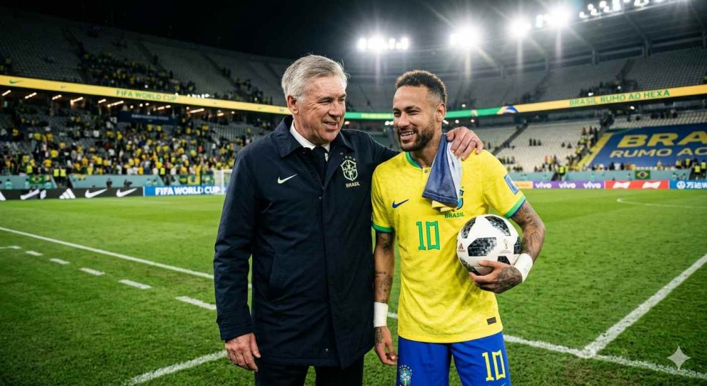 Ancelotti convoca a Neymar